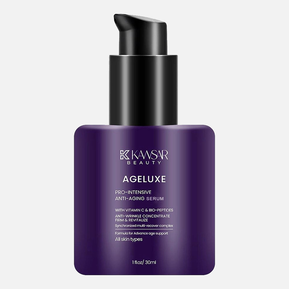 Ageluxe Anti Aging Serum – Vitamin C, Niacinamide & Bio Peptides