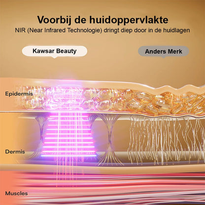 LED-Gesichtsmaske – LED-Maske mit 7 Modi und NIR-Lichttherapie