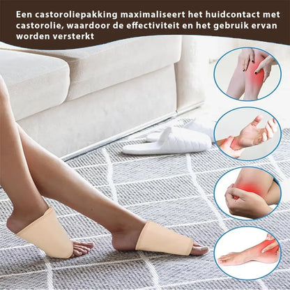 4-delig knie & voet wraps