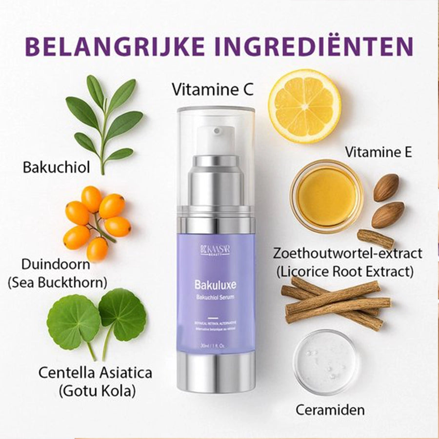 Bakuluxe Renewal Serum - Bakuchiol Serum, 30 ml
