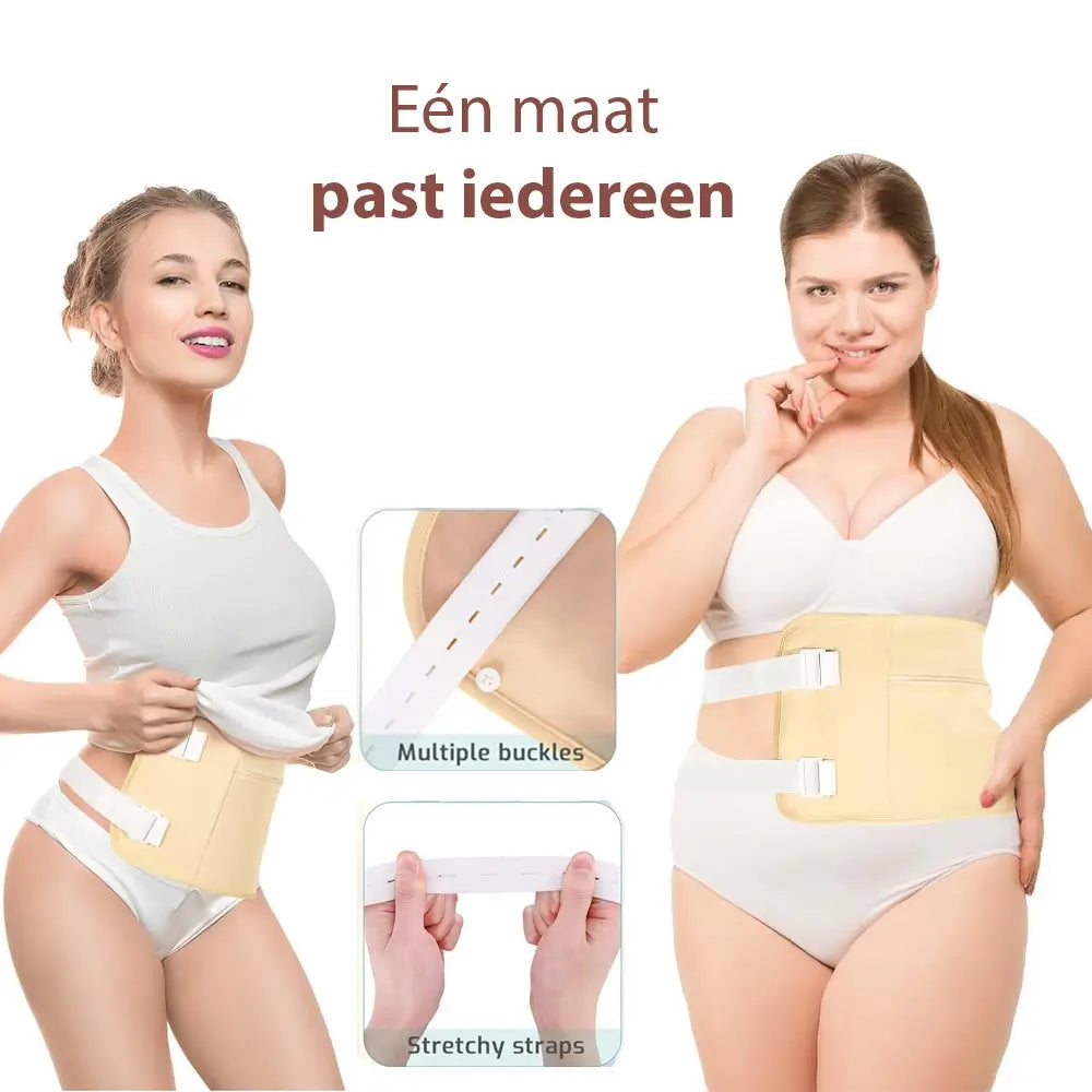 3-delig buik & voeten