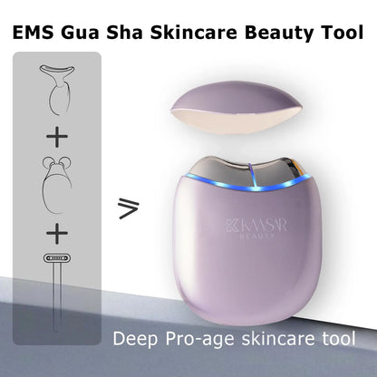EMS Gua Sha mit LED-Licht – Das Sculpt Tool