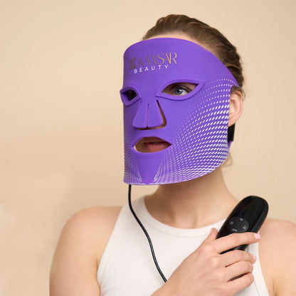 LED-Gesichtsmaske – 7-Modus LED + Nahinfrarot